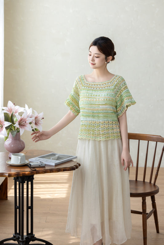Nanxi | Crochet Chart Pattern | Limited Written Instructions | Video Tutorial Available
