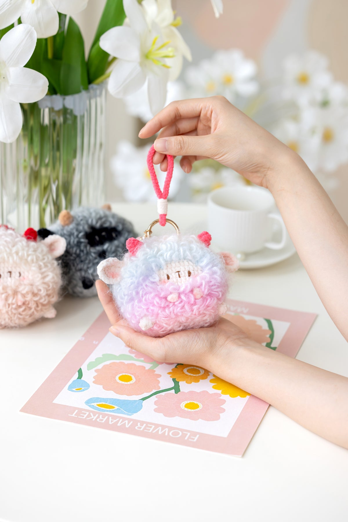 Sheepy Joy Pouch Crochet Pattern