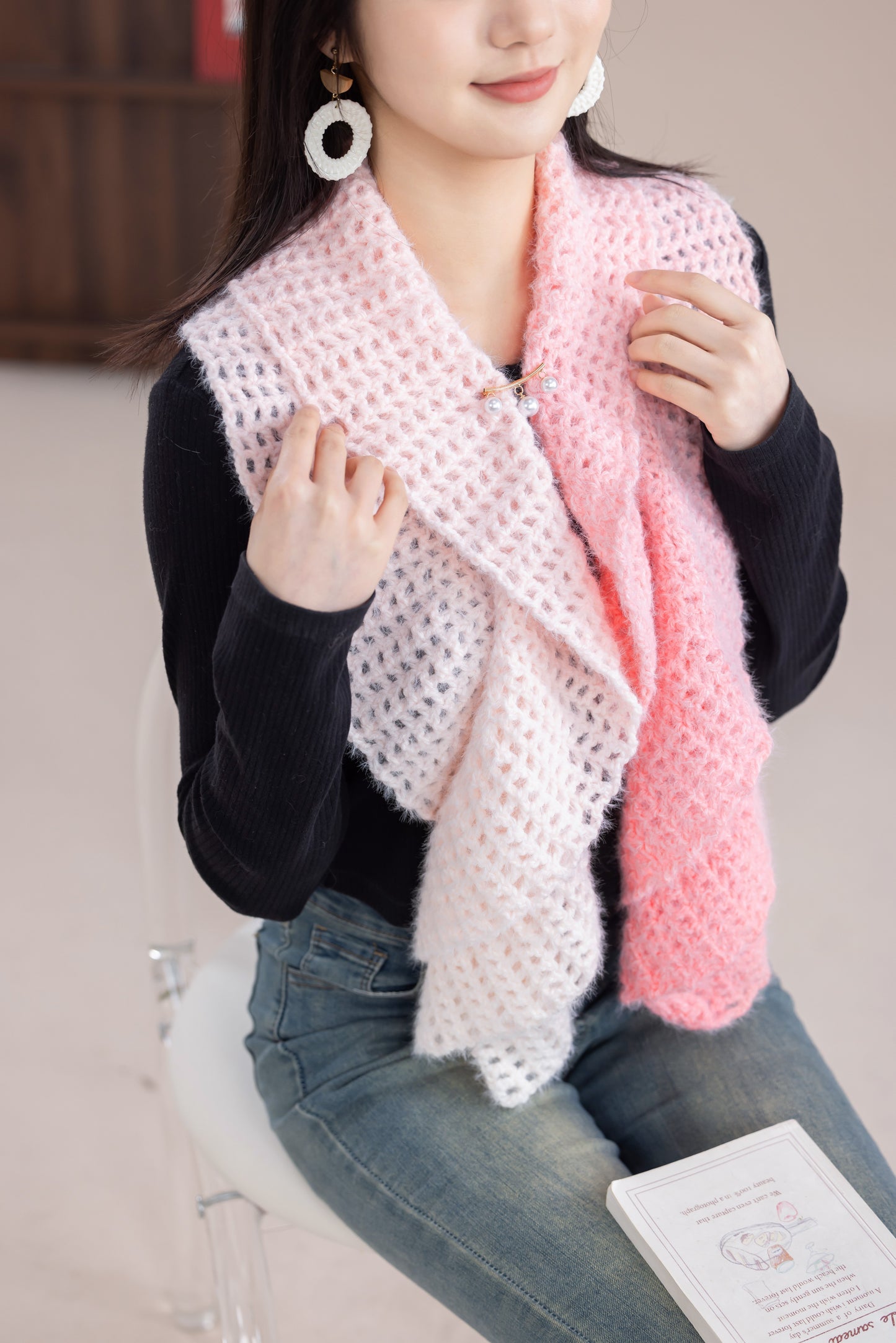 Ripple Scarf Crochet Pattern