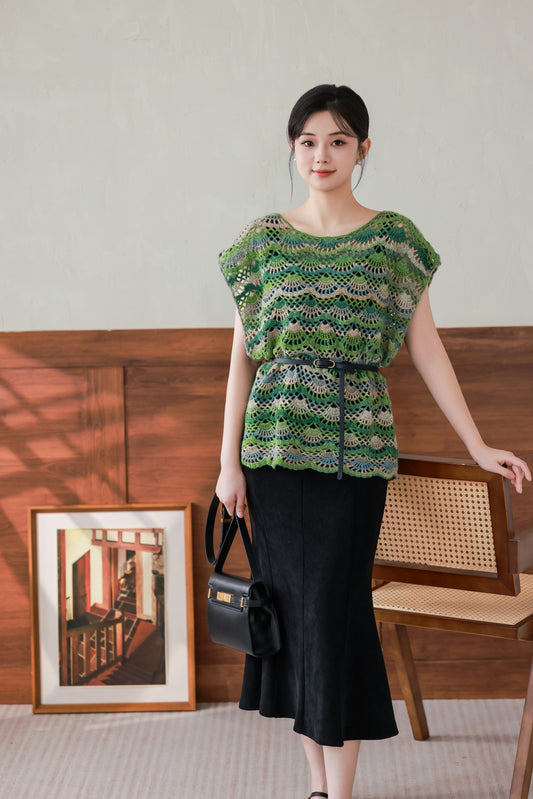 Chasing Waves | Crochet Chart Pattern | Limited Written Instructions | Video Tutorial Available