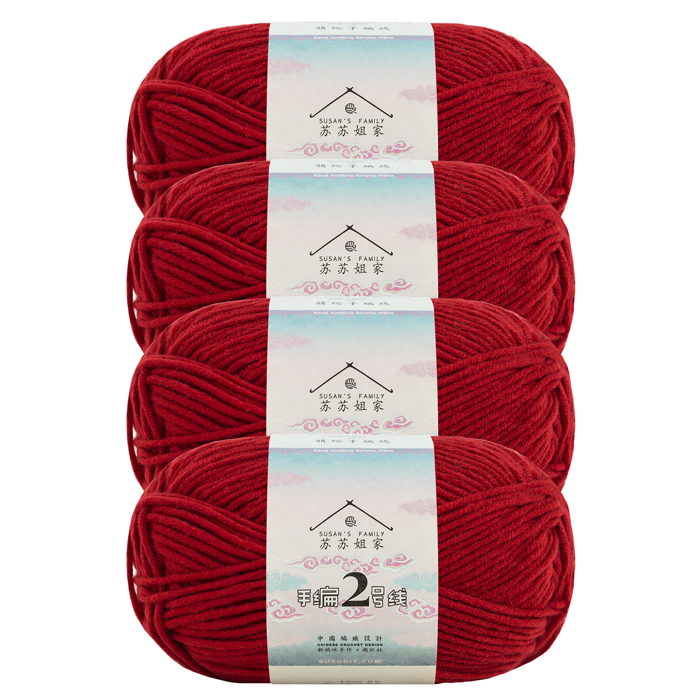 Handgefertigter Strickfaden Nr. 2
