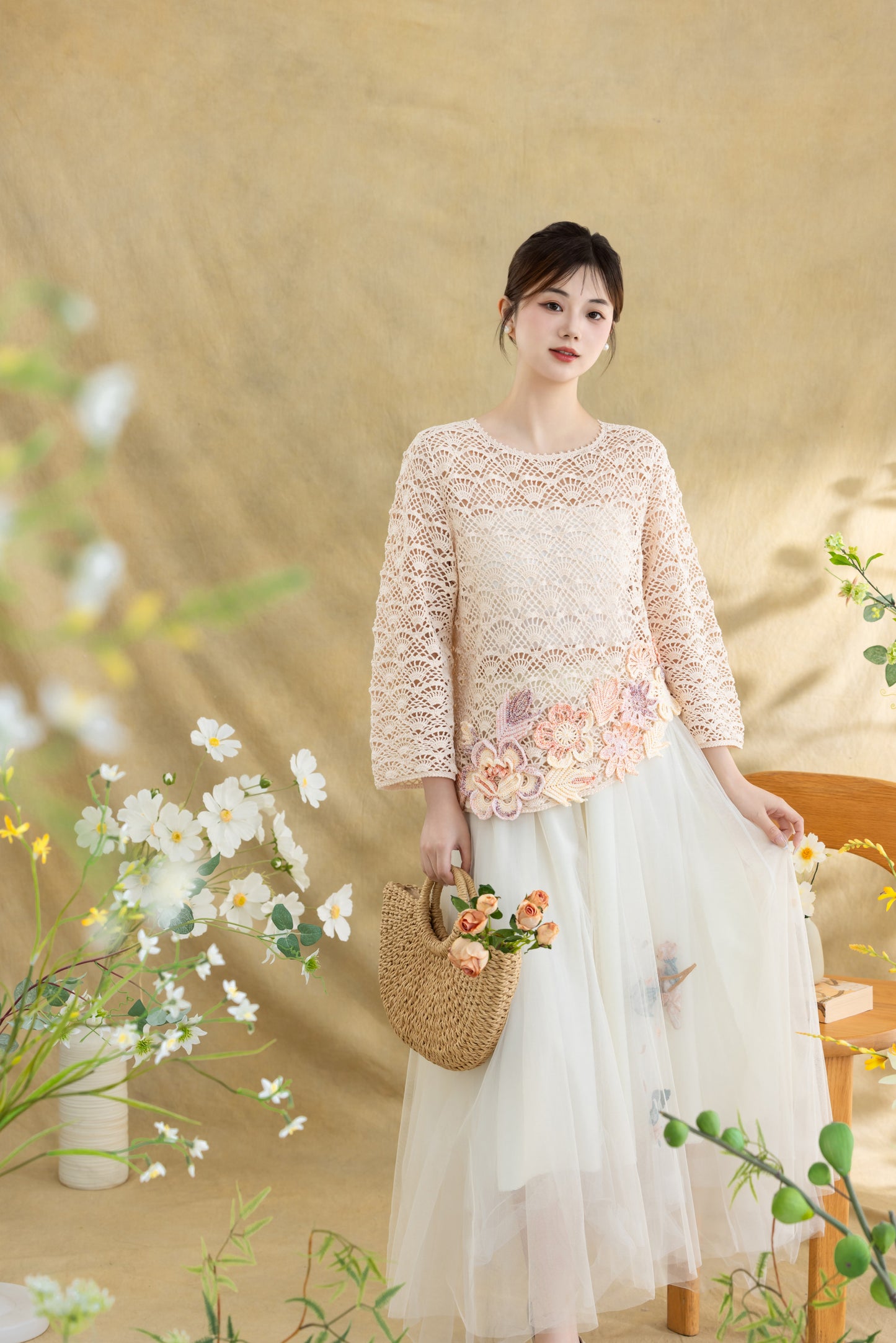Poppy Lace Top Crochet Kit