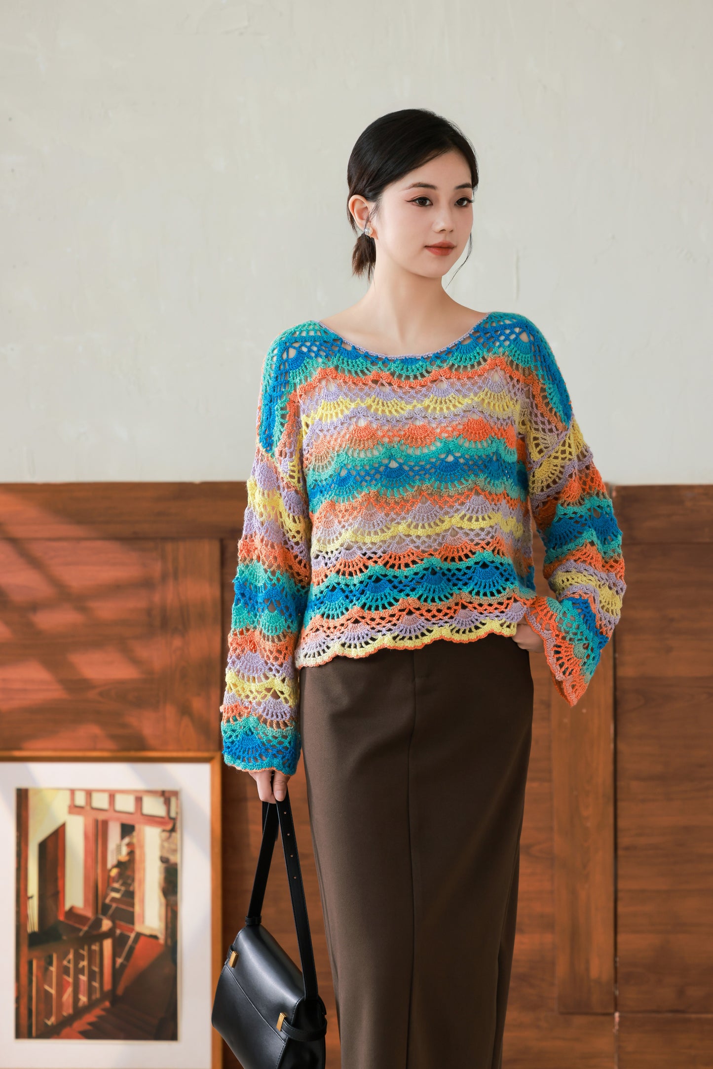 Chasing Waves | Crochet Chart Pattern | Limited Written Instructions | Video Tutorial Available