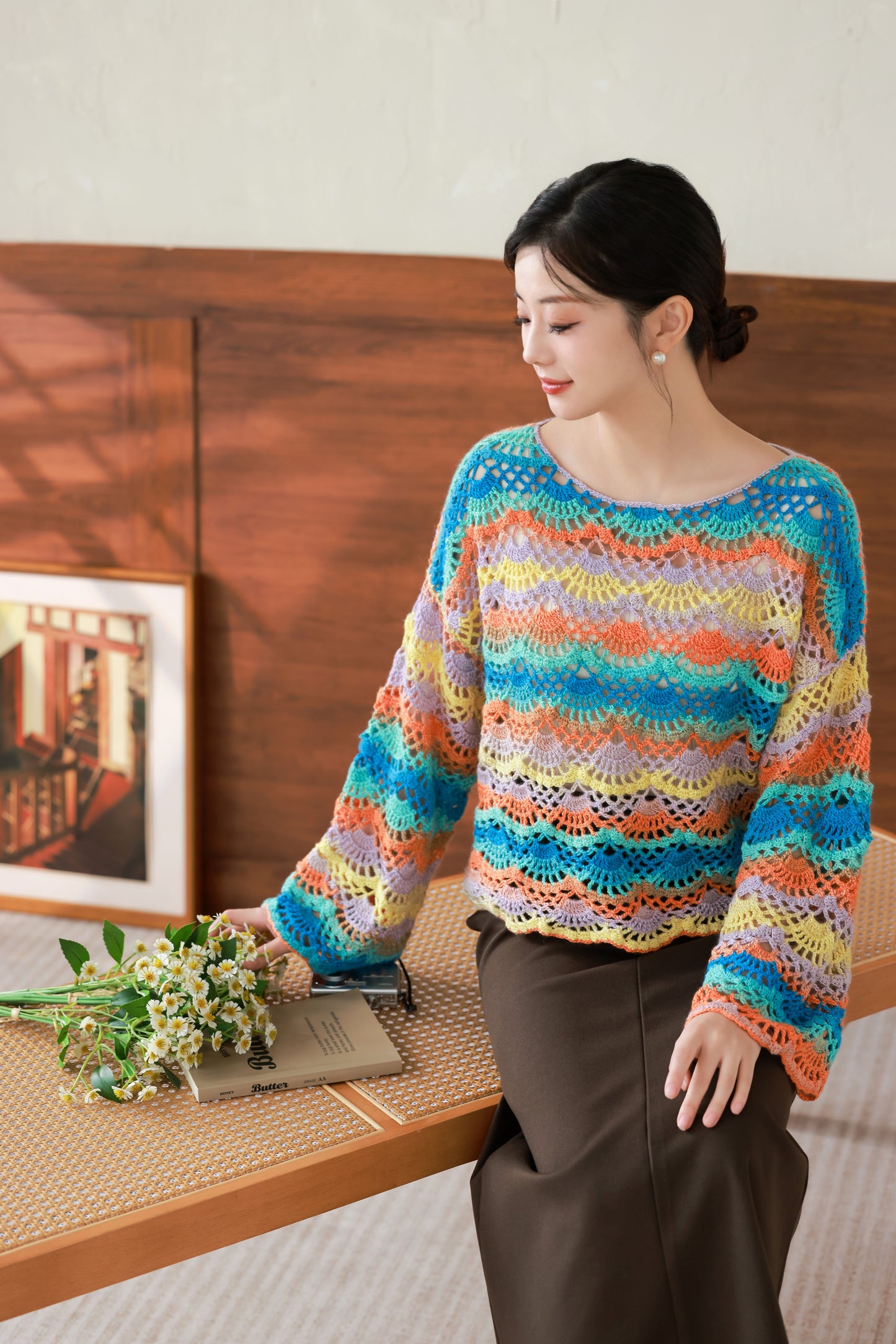 Chasing Waves | Crochet Chart Pattern | Limited Written Instructions | Video Tutorial Available