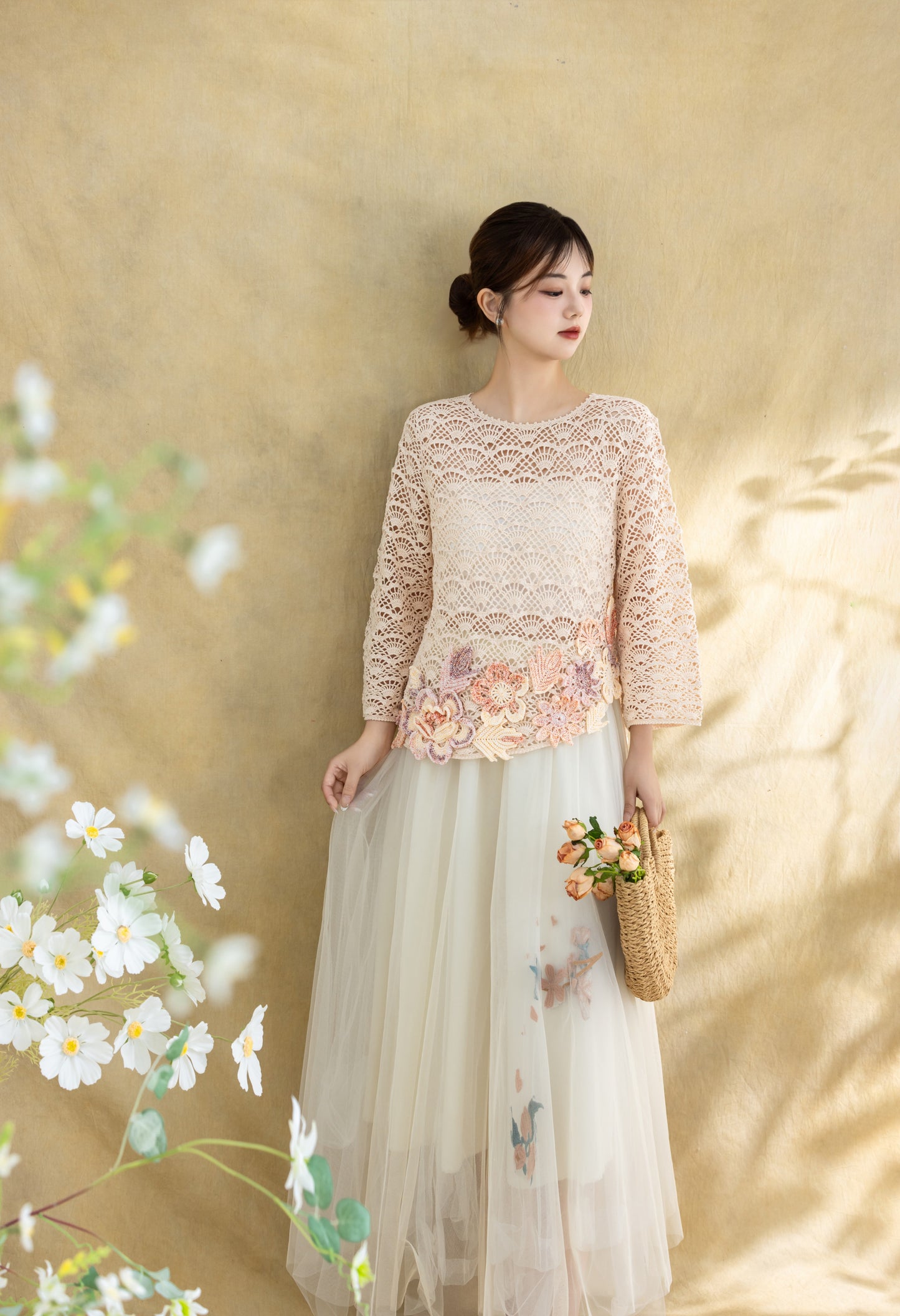 Poppy Lace Top Crochet Kit