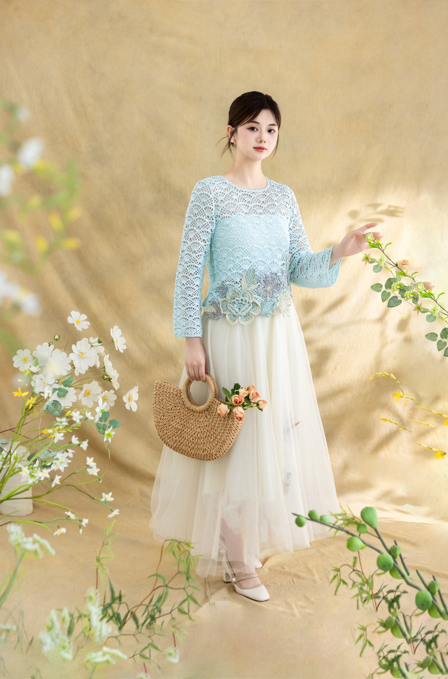 Poppy Lace Top Crochet Kit