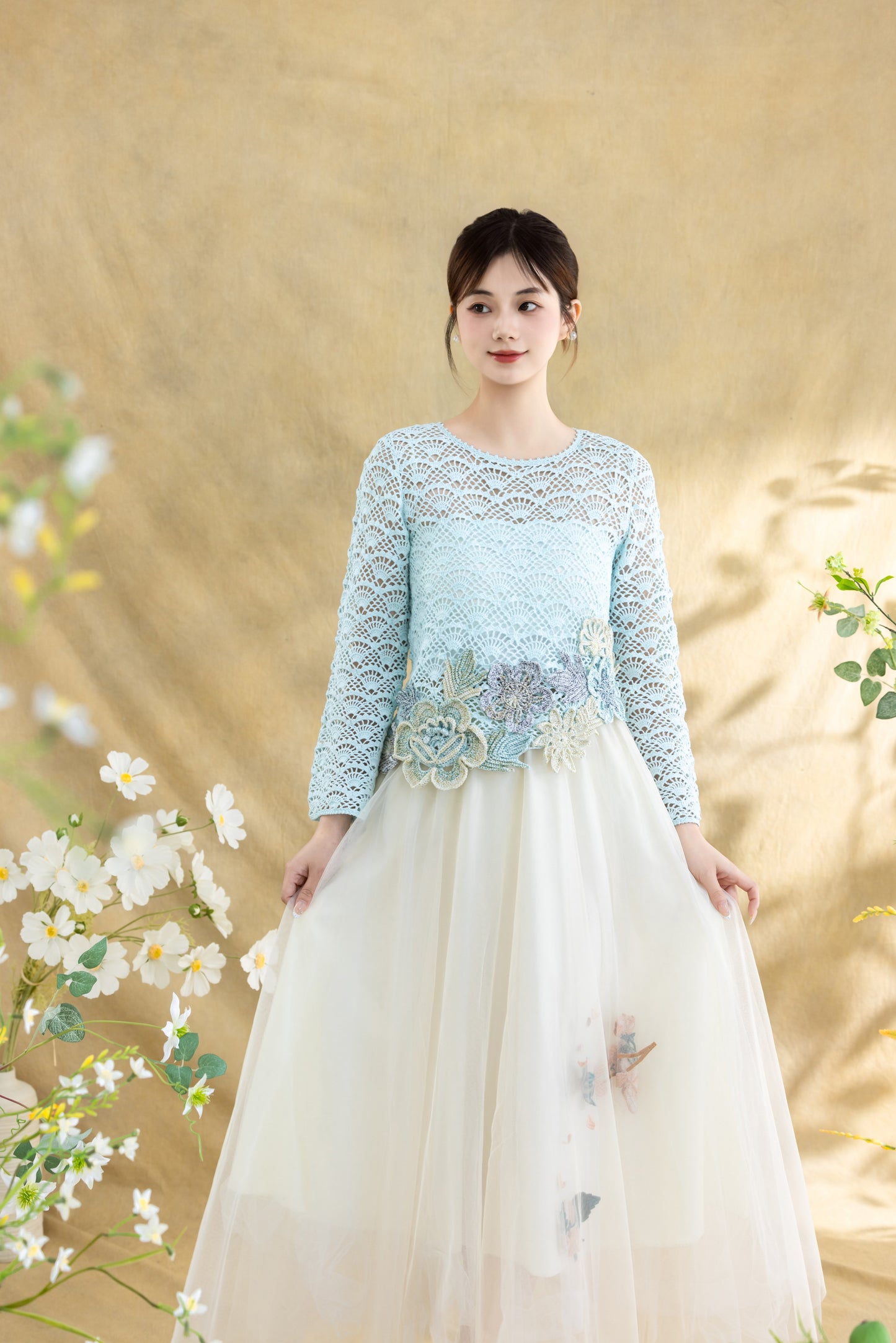 Poppy Lace Top Crochet Kit