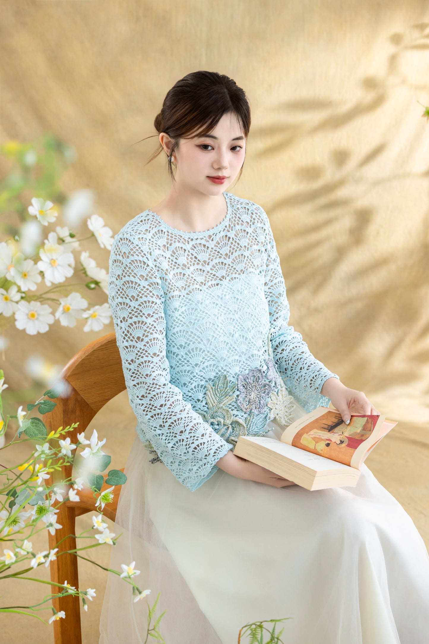 Poppy Lace Top Crochet Kit