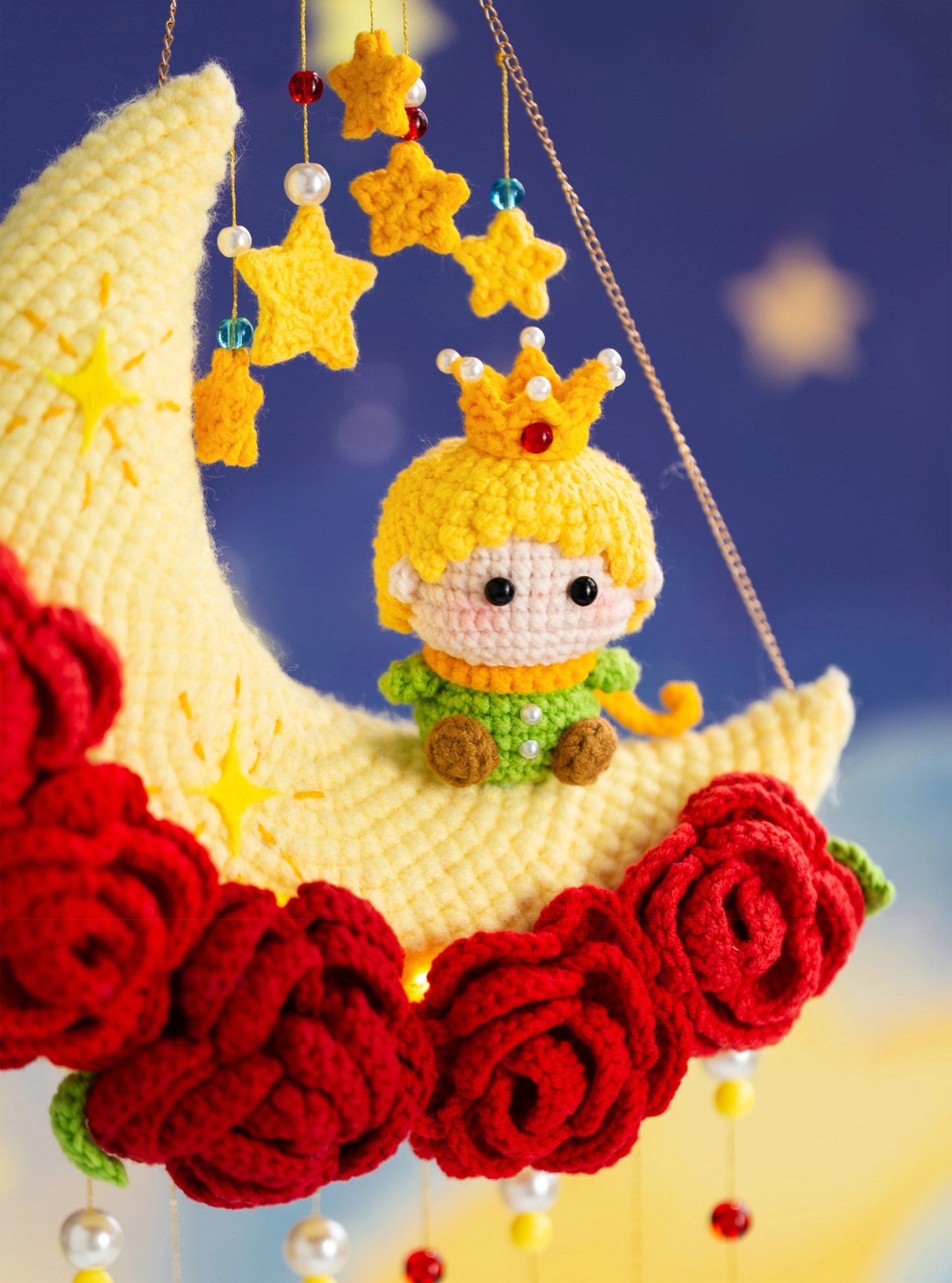 Little Prince Wind Chime Crochet Kit