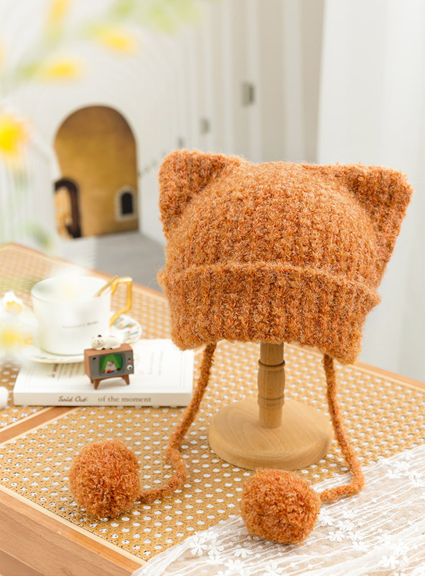 Fluffy Kitty Hat Crochet Pattern