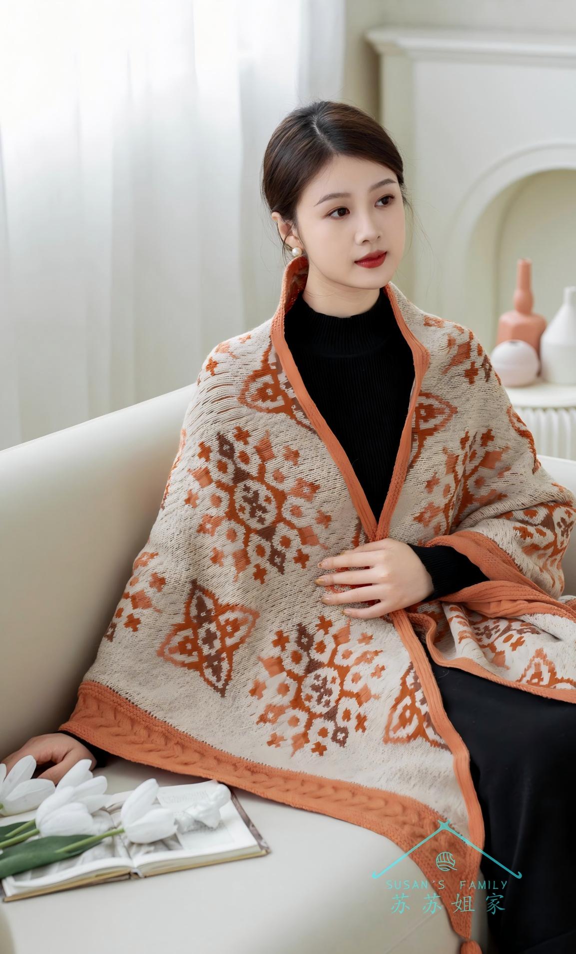 Angus Shawl Knit Pattern