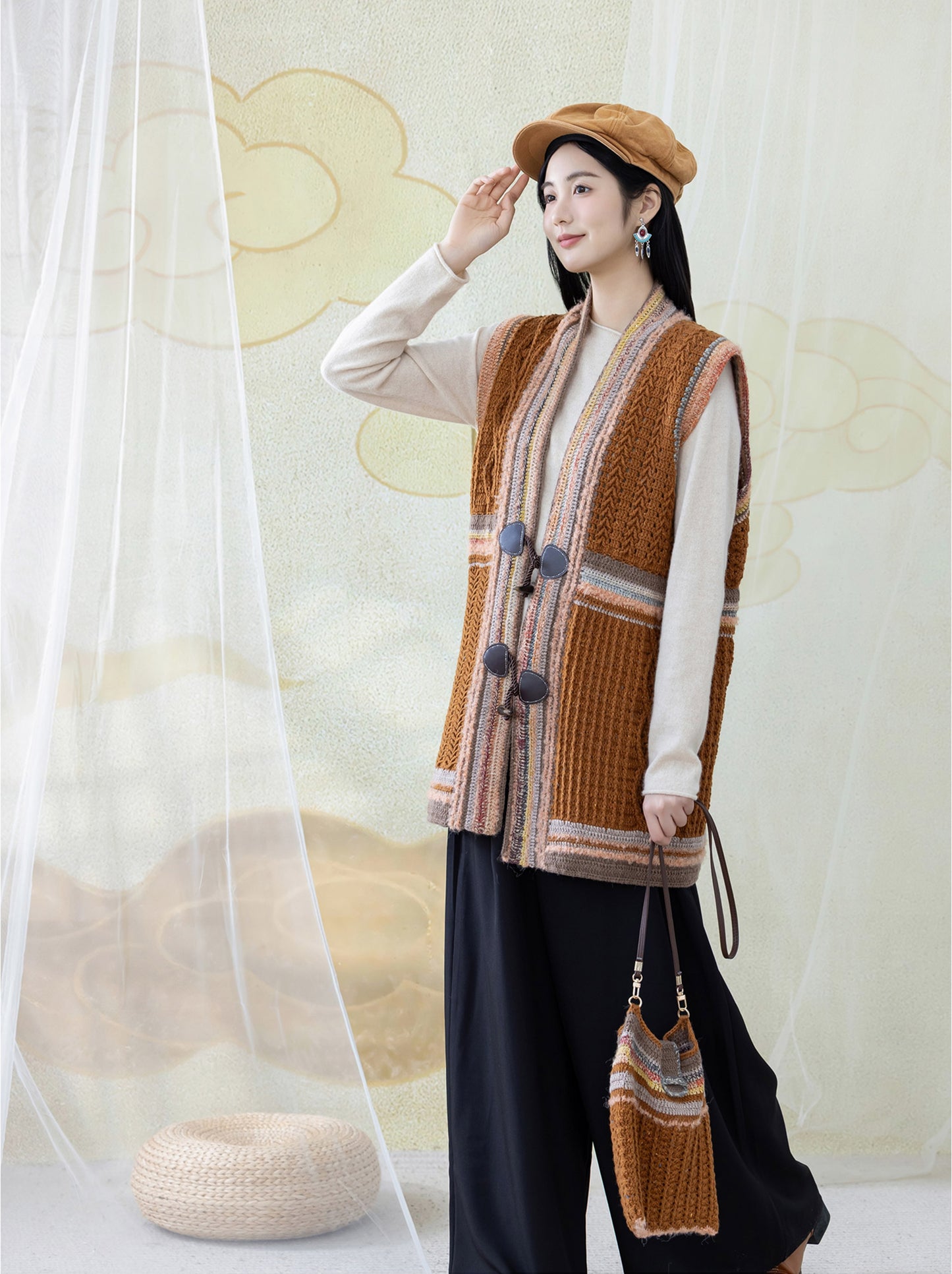 Nomadic Patchwork Coat Crochet Pattern