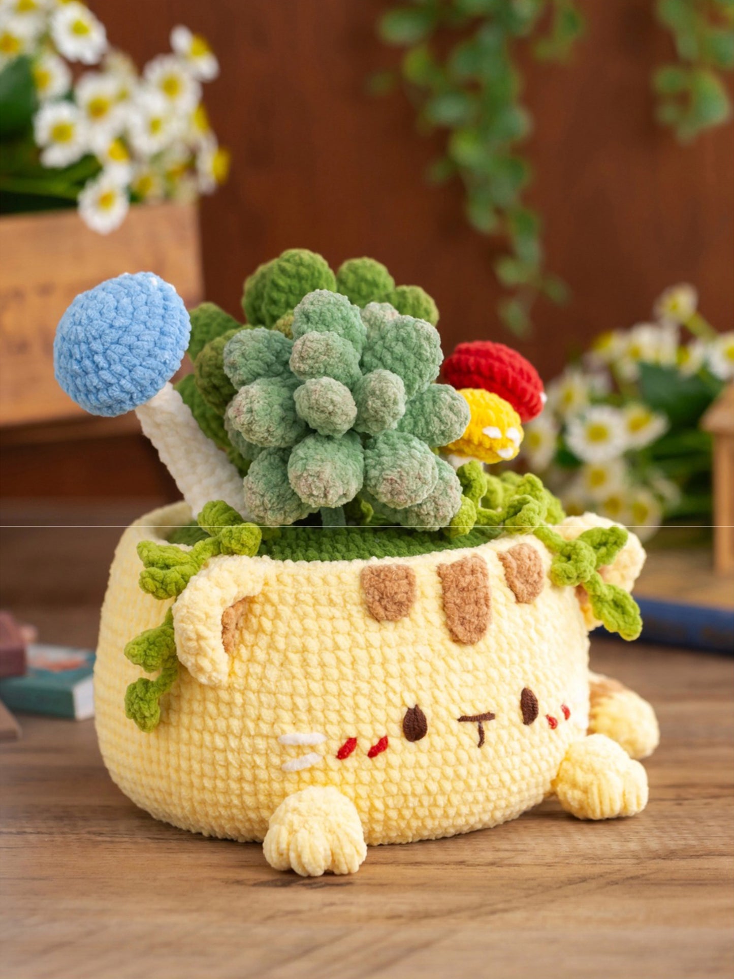 Planter Storage Box Crochet Pattern