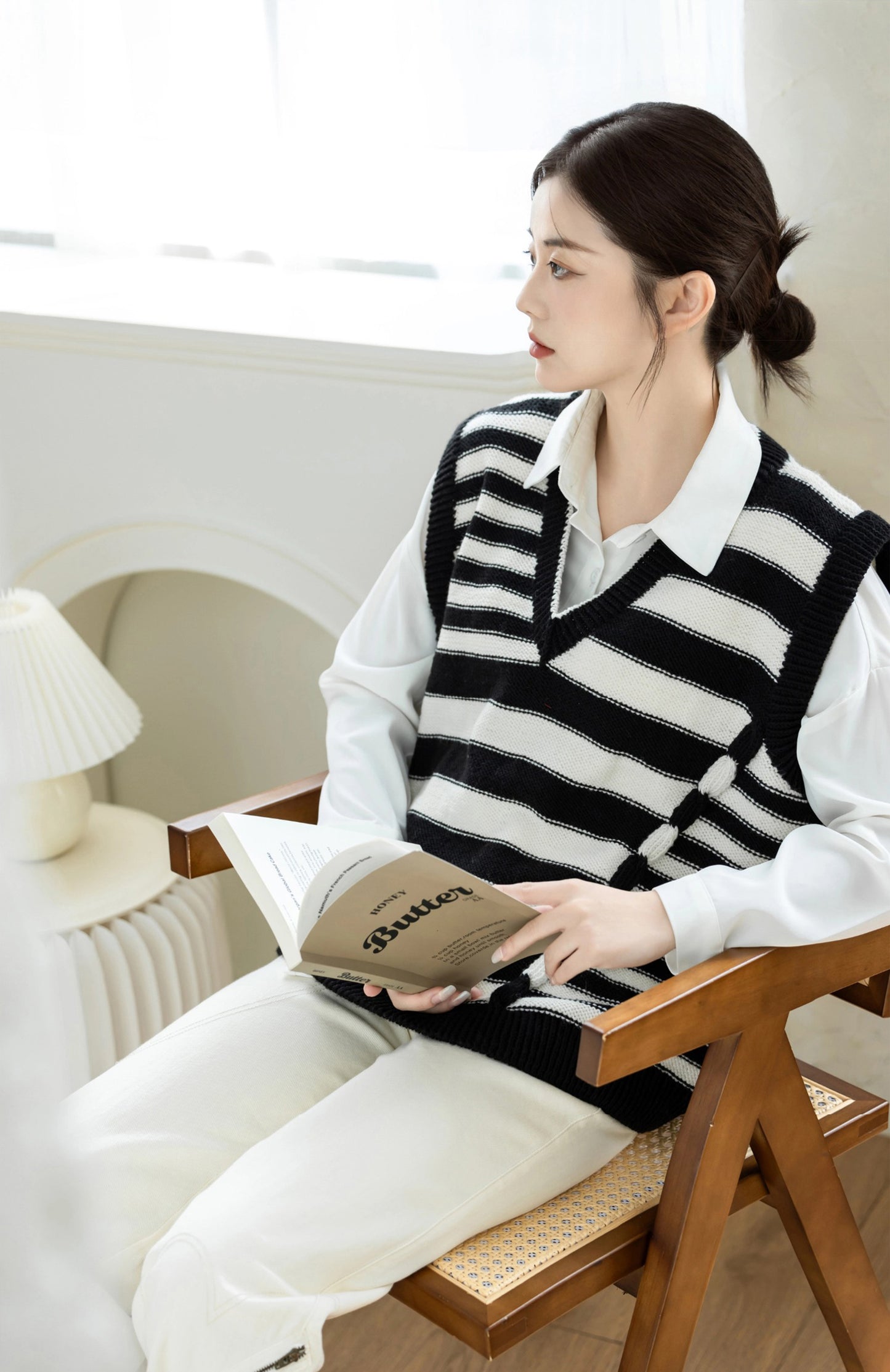 Ink-Wash Love Knit Pattern