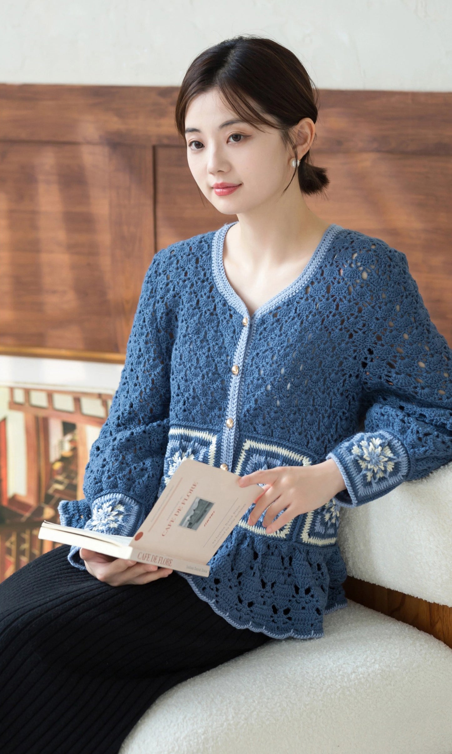 Starrock Cardigan Crochet Kit