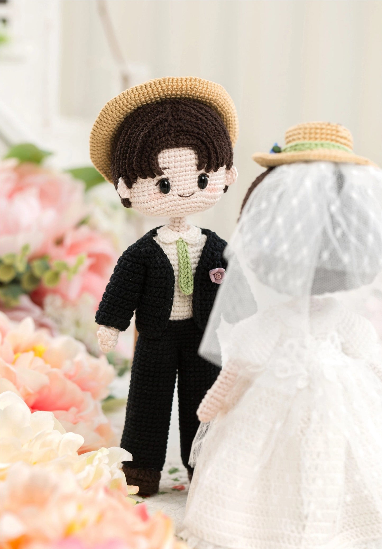 Passionate Couple Doll Crochet Kit