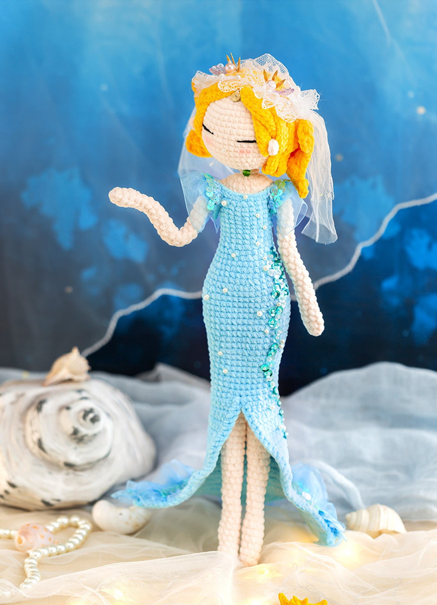 Pisces Doll Crochet Pattern