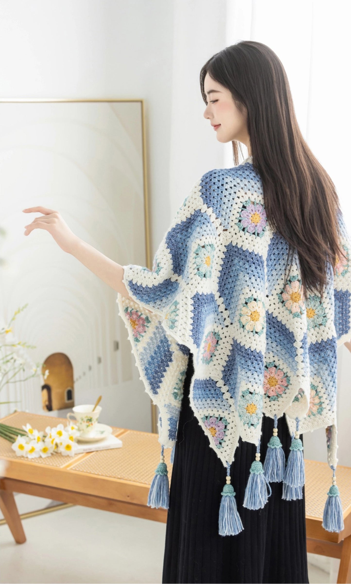 Lattice Shadow Crochet Kit