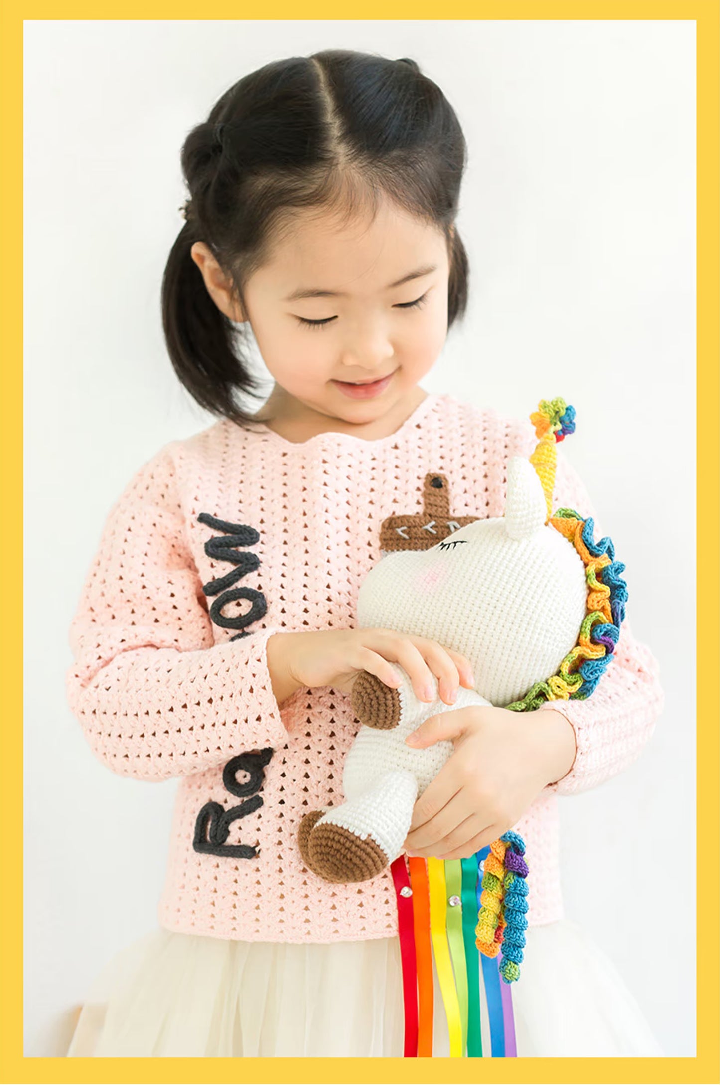 Unicorn Doll Crochet Pattern