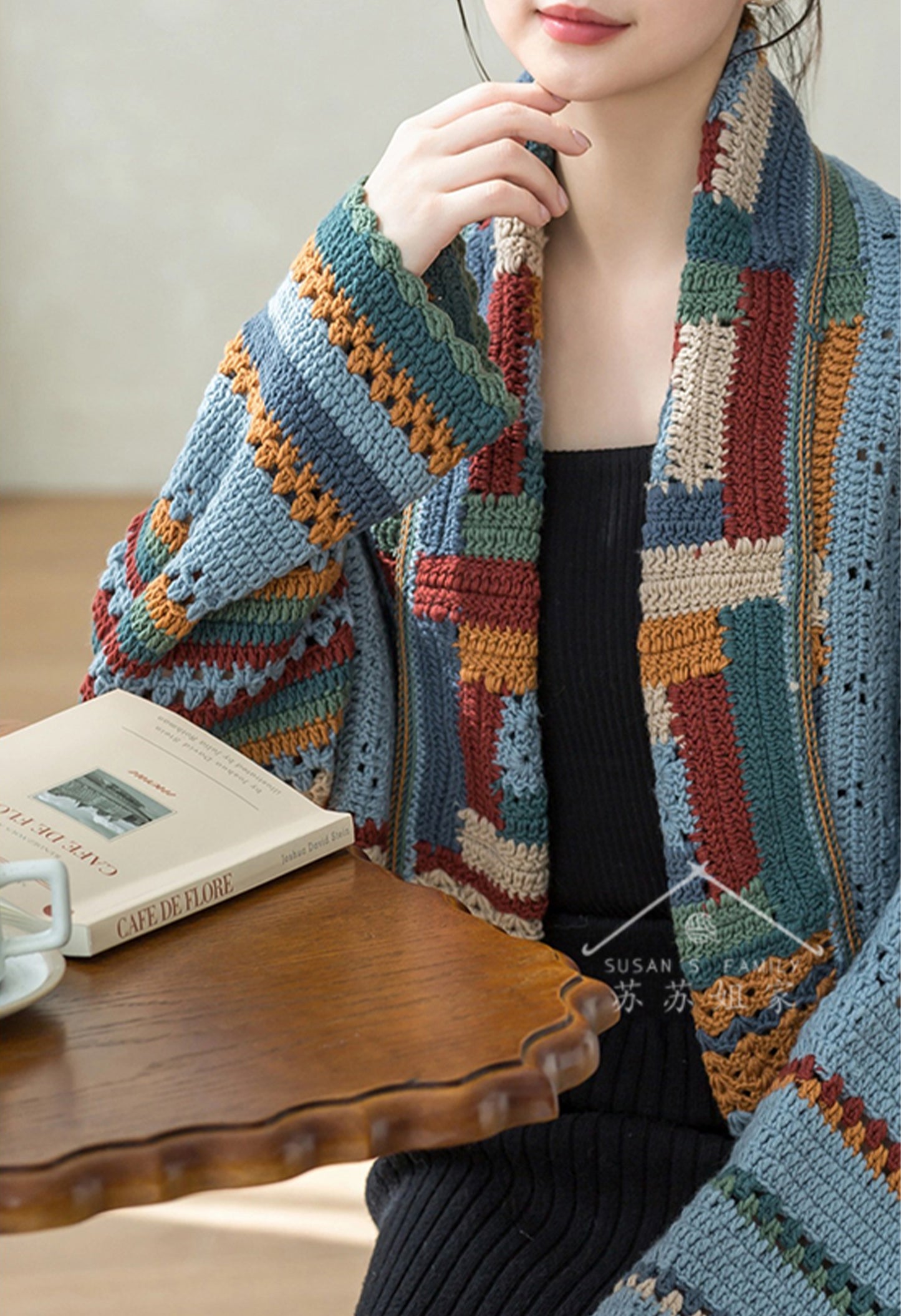 Lazy Loose Coat Crochet Pattern