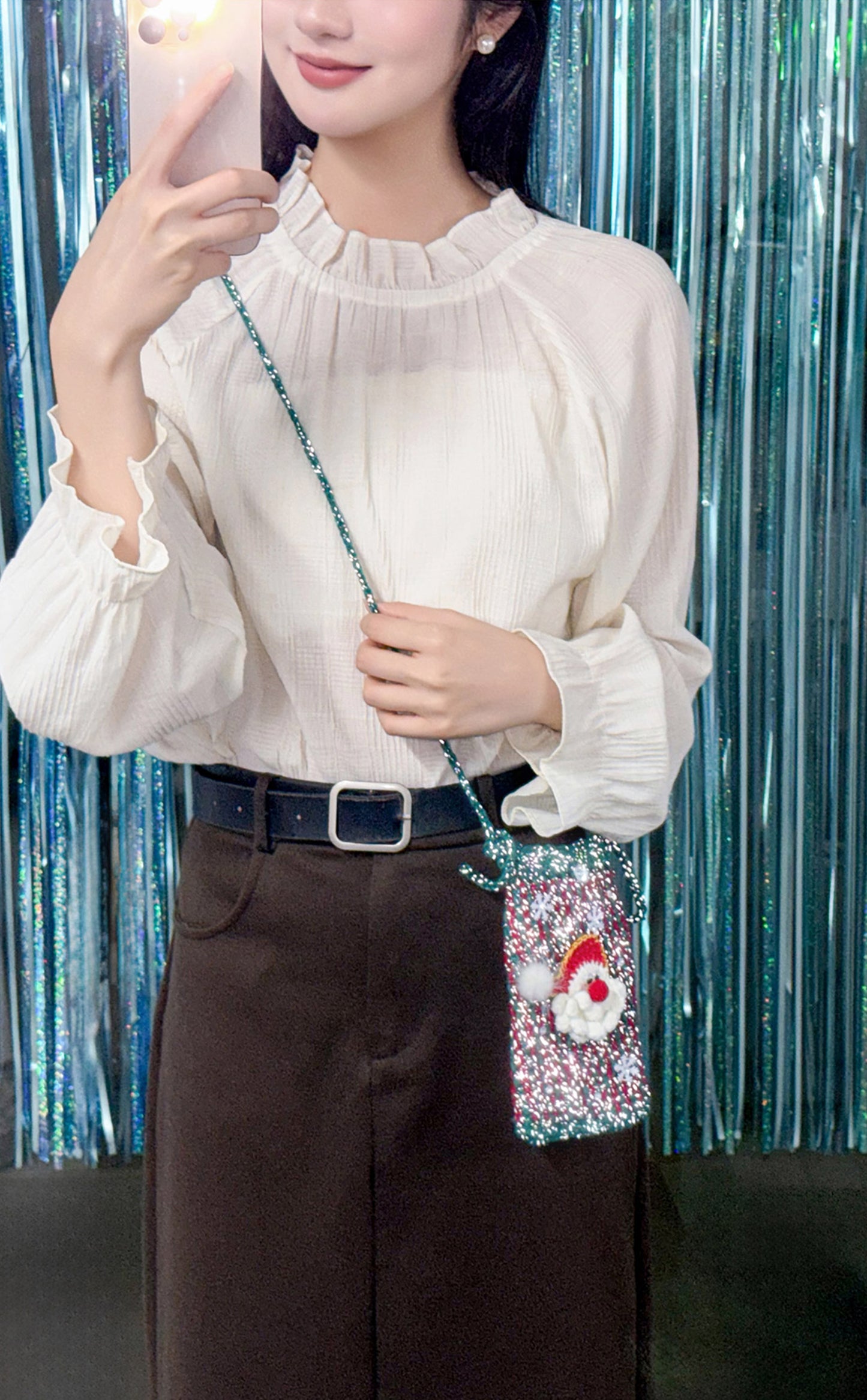 Shiny Phone Pouch Crochet Pattern