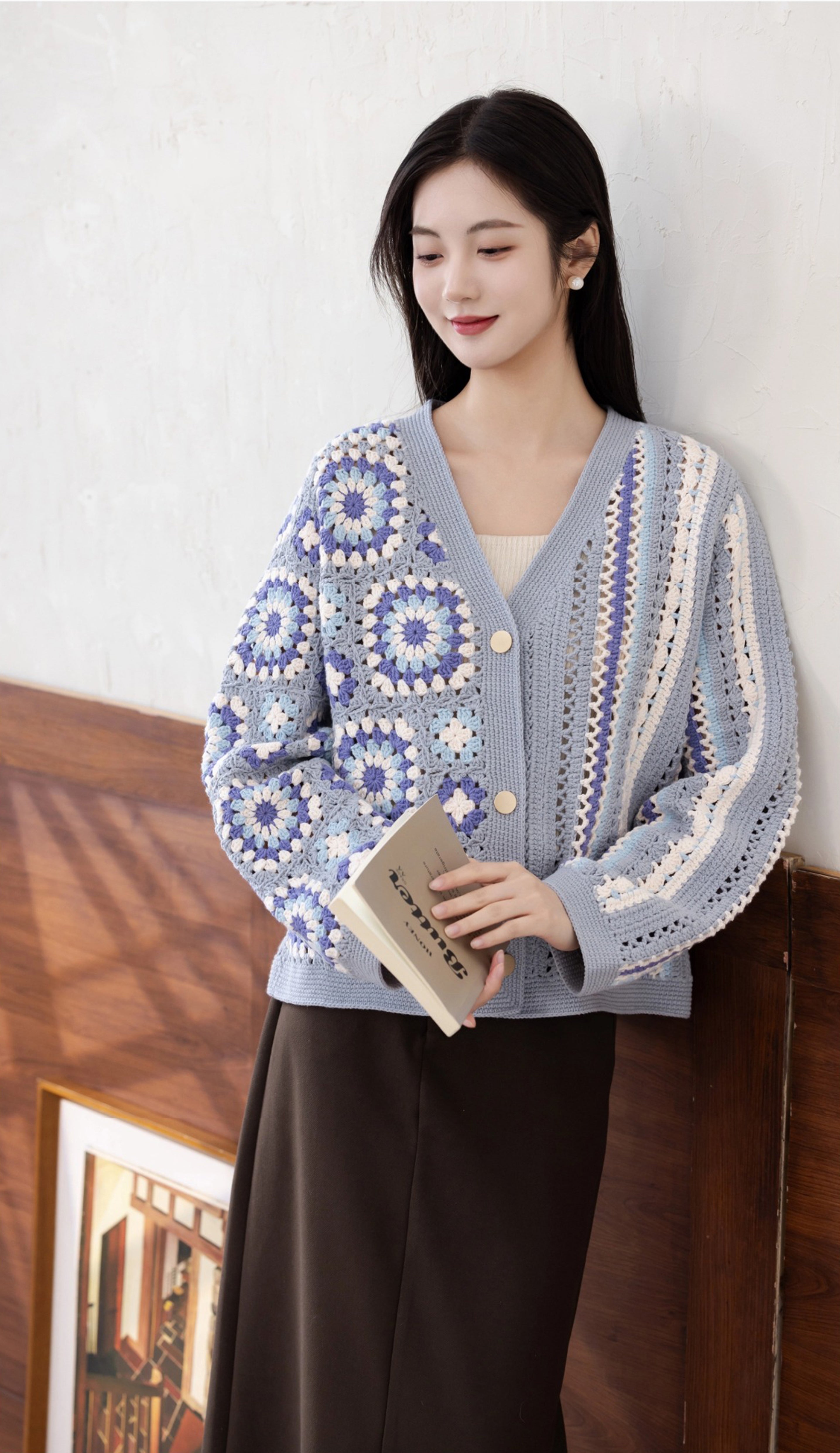 Departure Cardigan Crochet Kit – Susan's Family Crochet Yarn