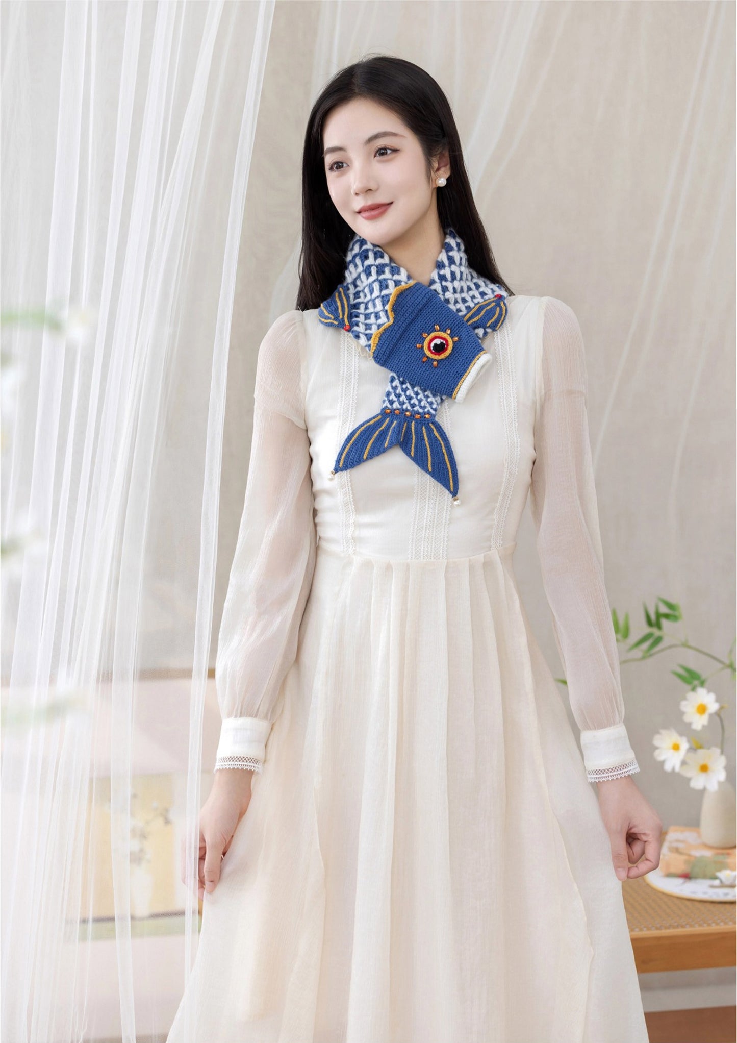 Koi Snood Crochet Kit