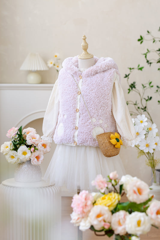 Paw Fluffy Vest Crochet Kit