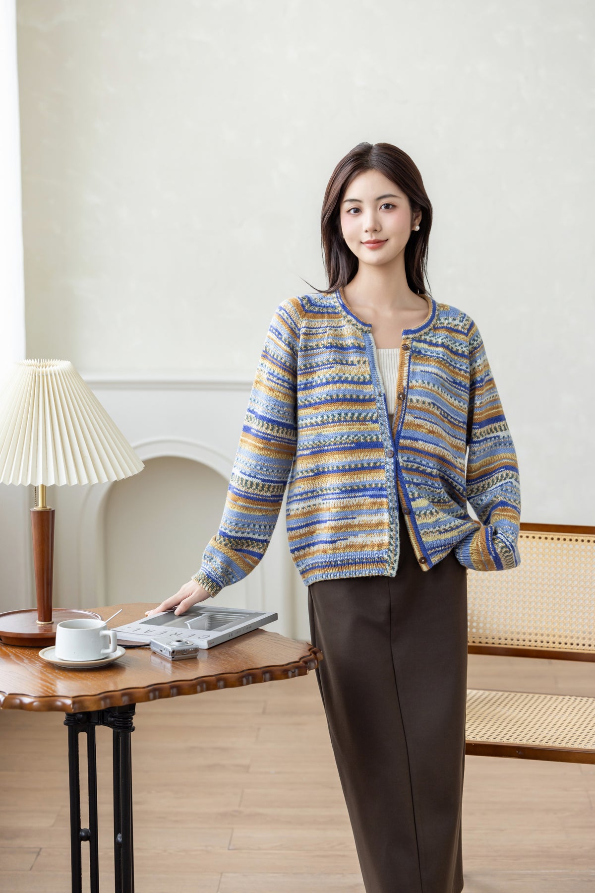 Time Whisper Cardigan Knit Pattern