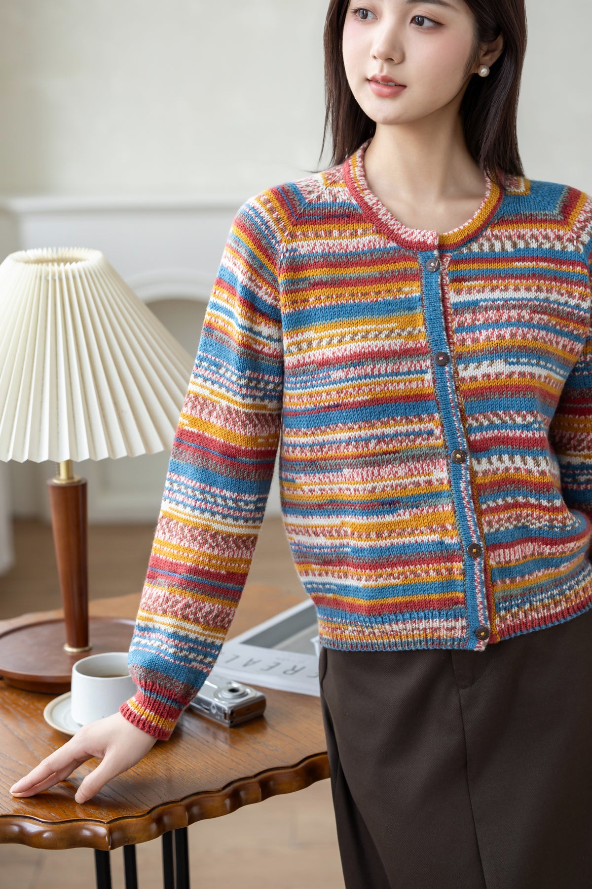 Time Whisper Cardigan Knit Pattern