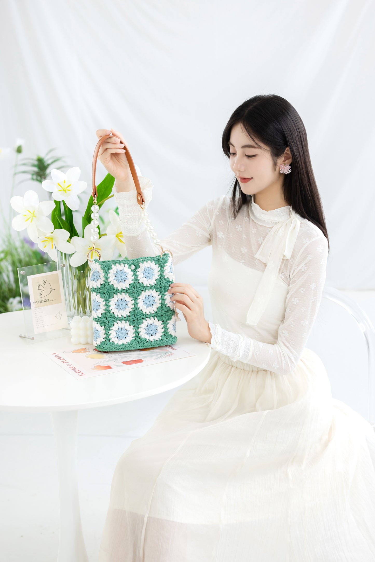 Rivulet Motifs Bag Crochet Pattern