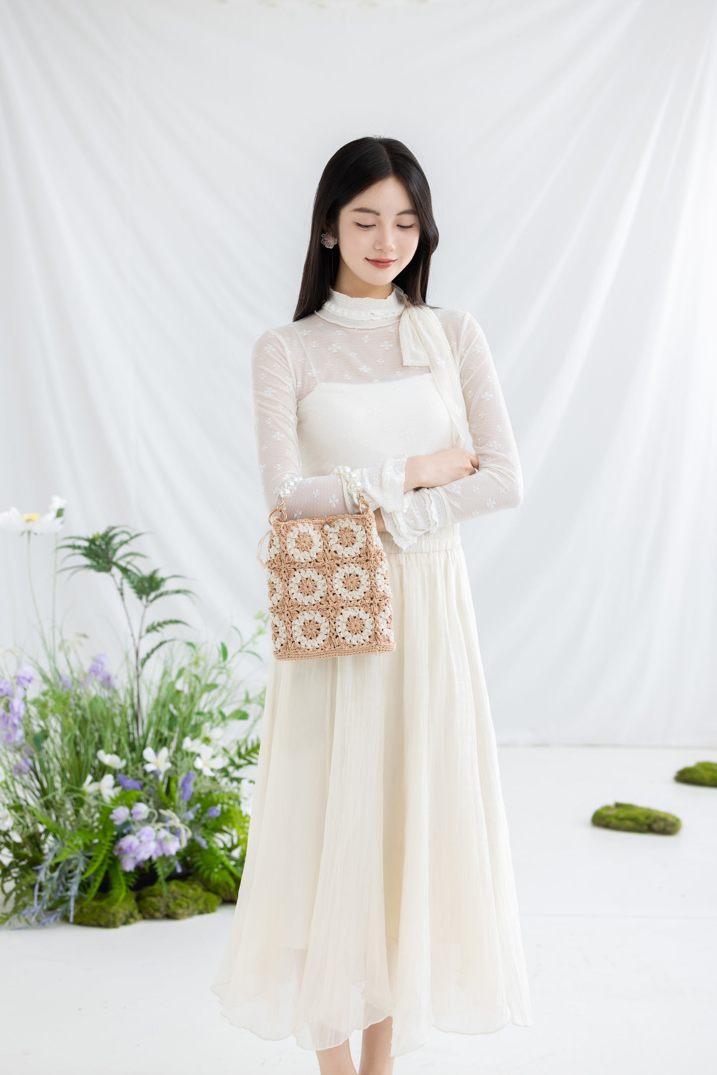 Rivulet Motifs Bag Crochet Pattern