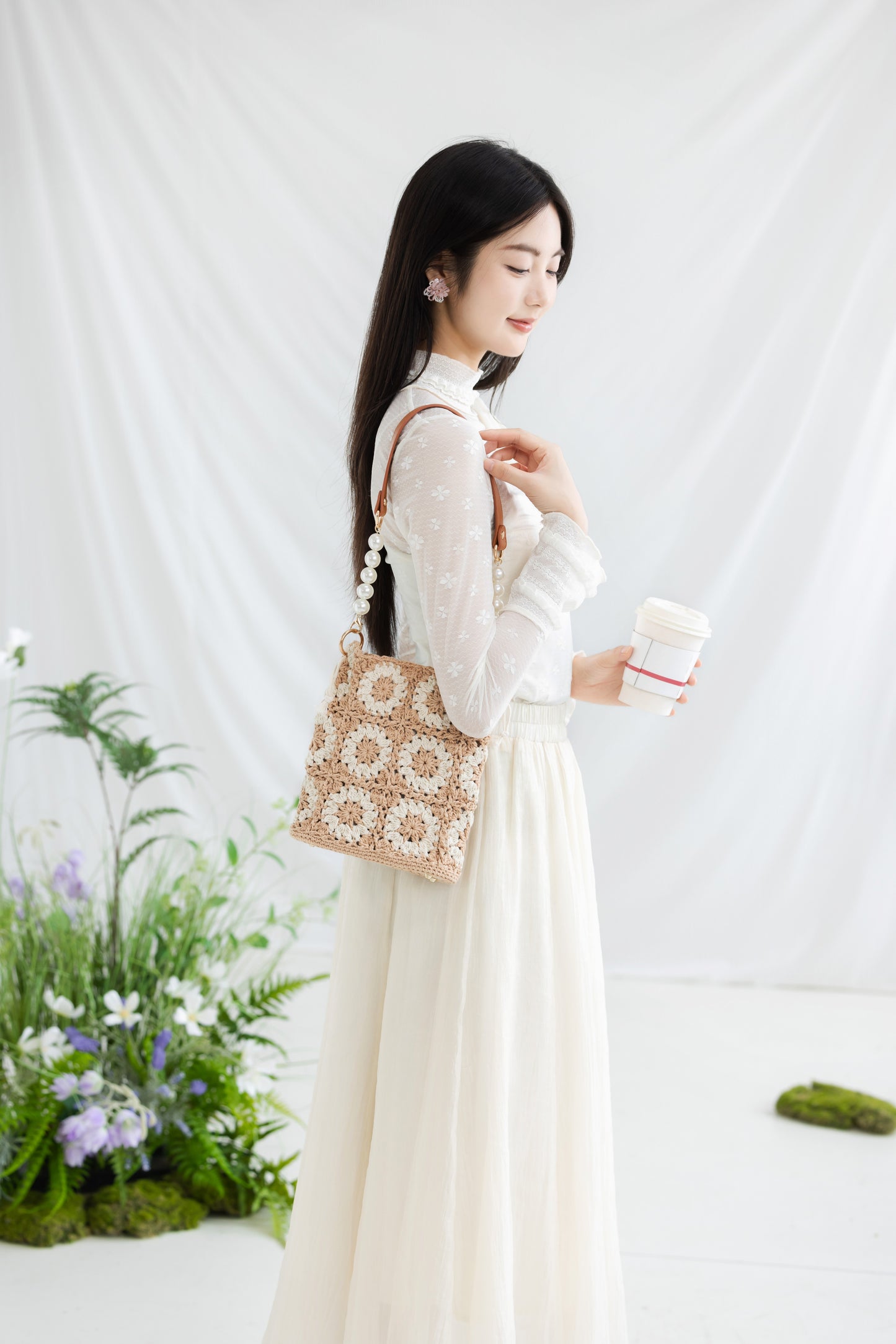 Rivulet Motifs Bag Crochet Pattern