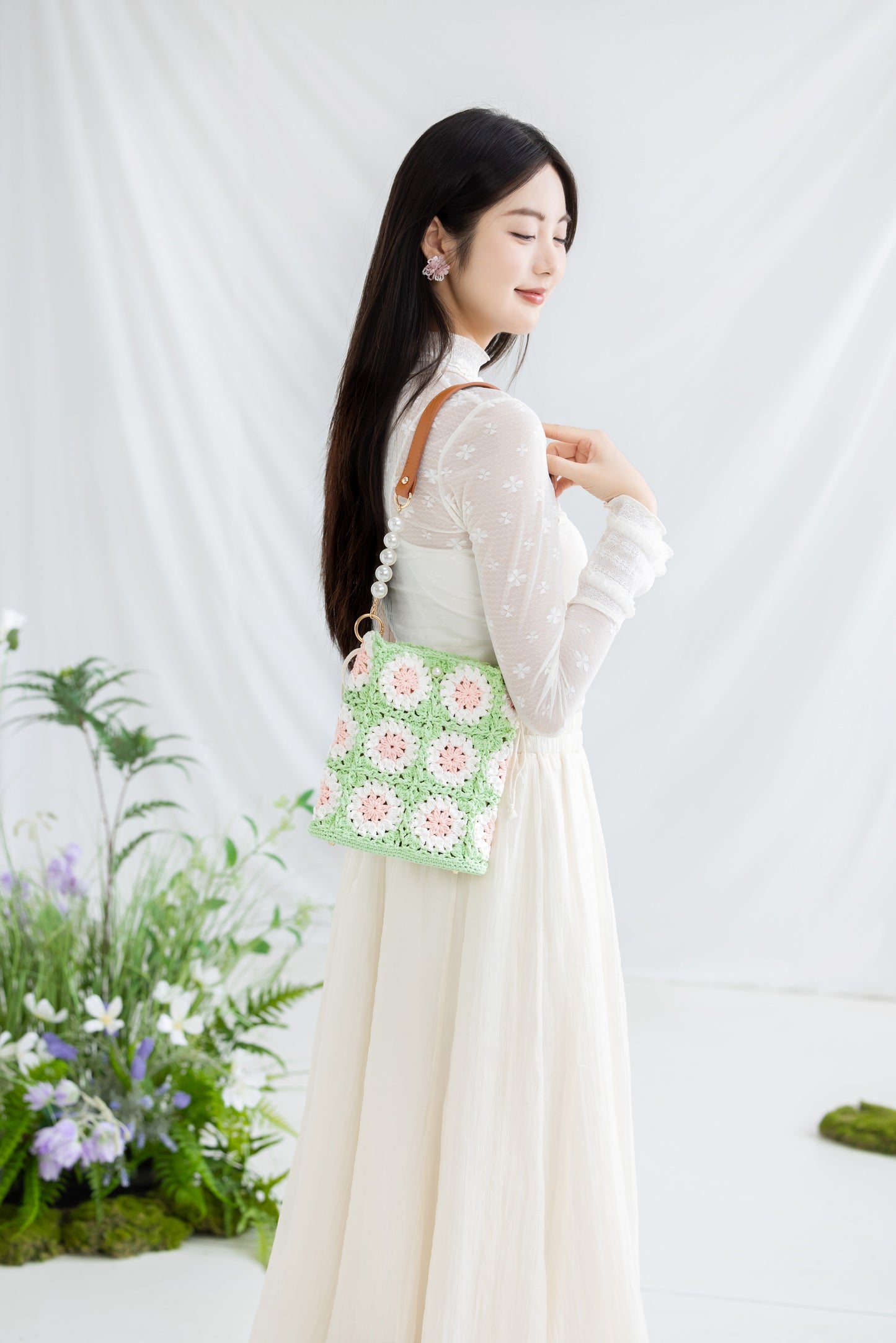 Rivulet Motifs Bag Crochet Pattern