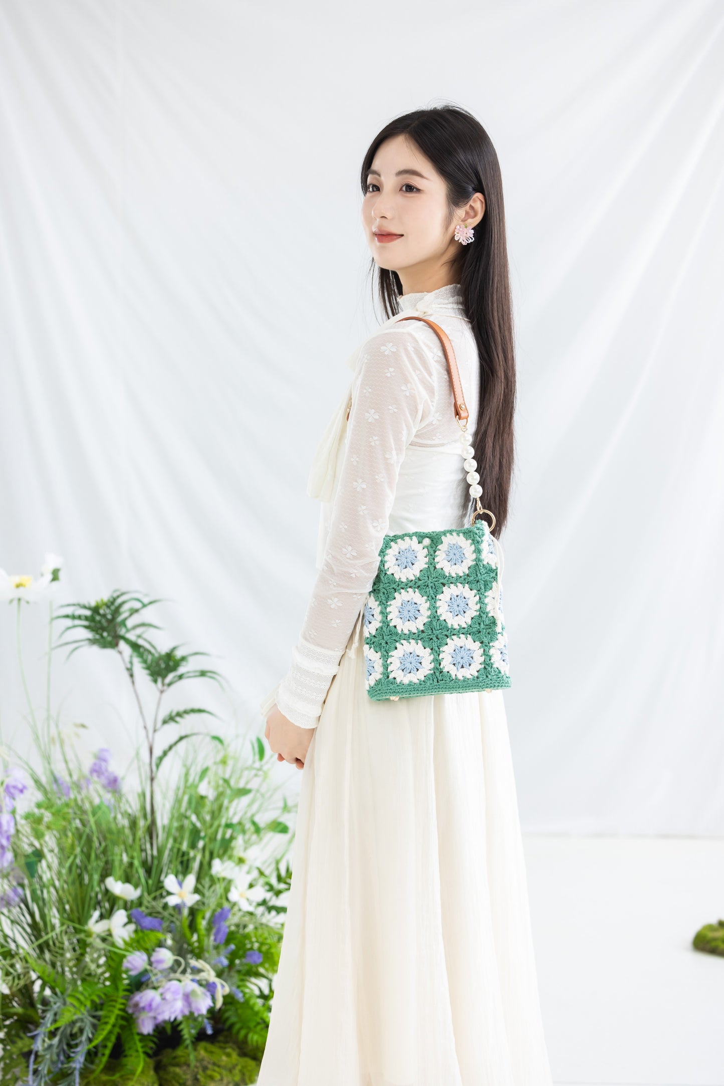 Rivulet Motifs Bag Crochet Pattern