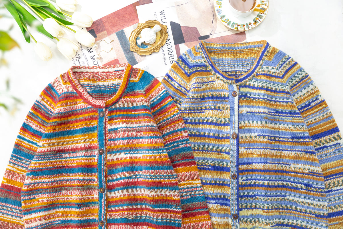 Time Whisper Cardigan Knit Pattern