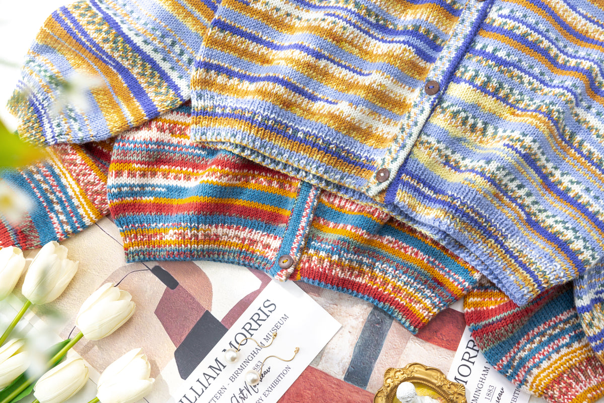 Time Whisper Cardigan Knit Pattern