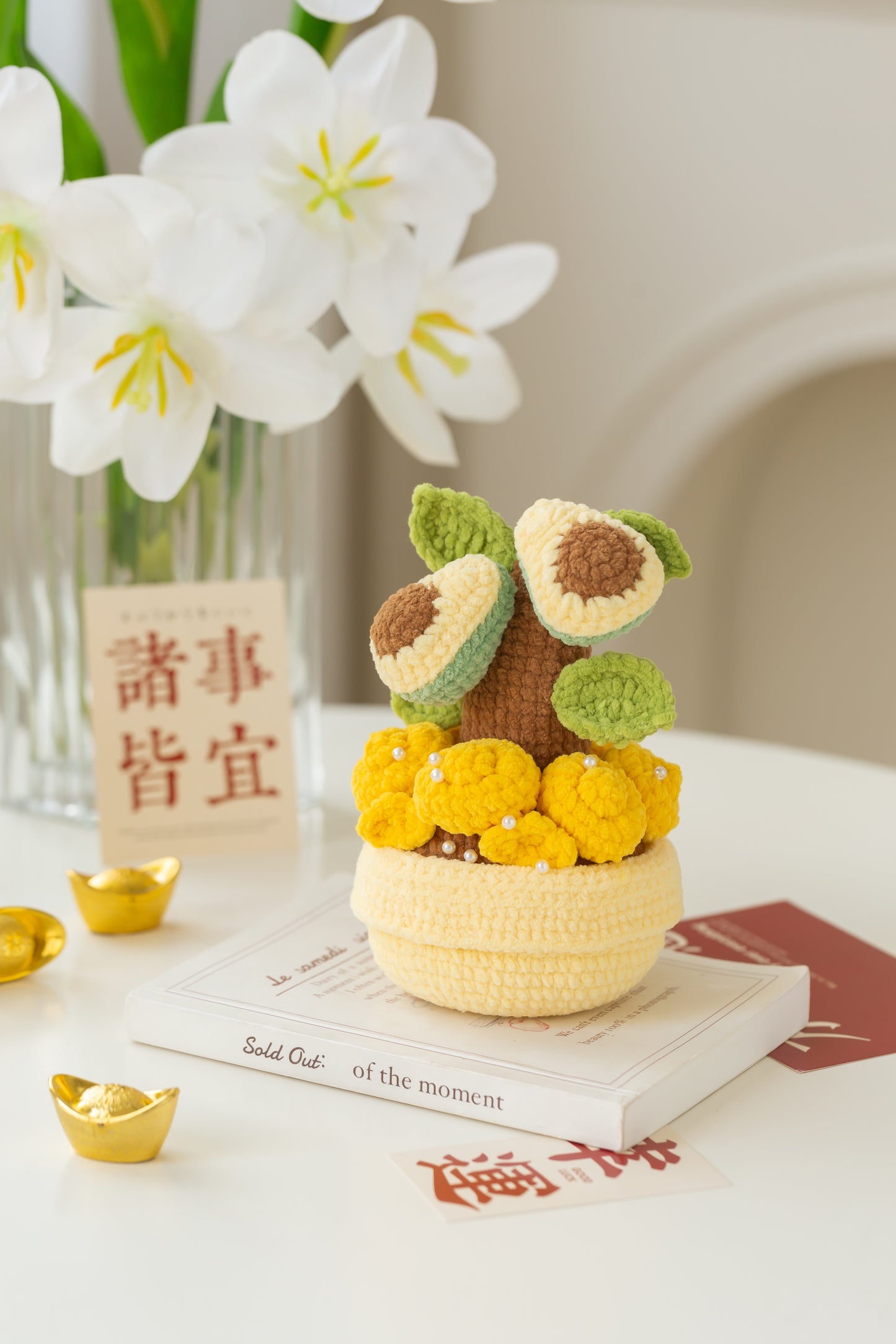 Fat Choy Plant Crochet Pattern