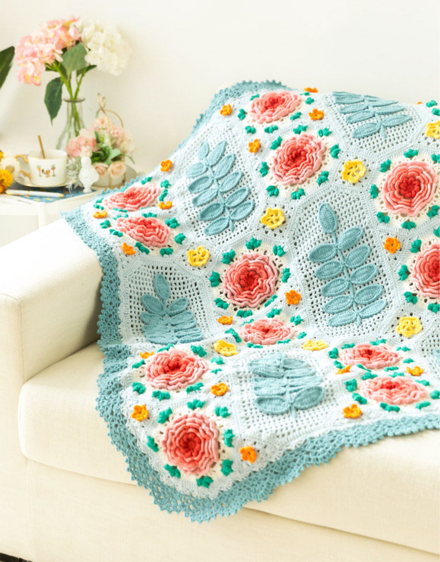 Morris's Rose Crochet Pattern