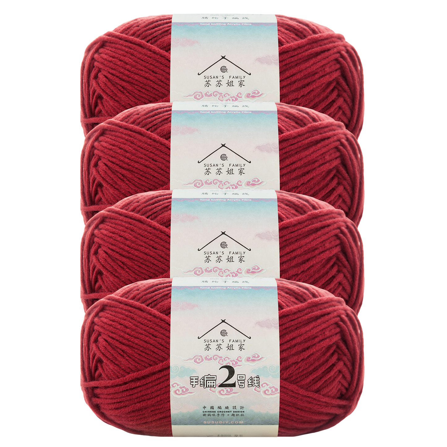 Handgefertigter Strickfaden Nr. 2