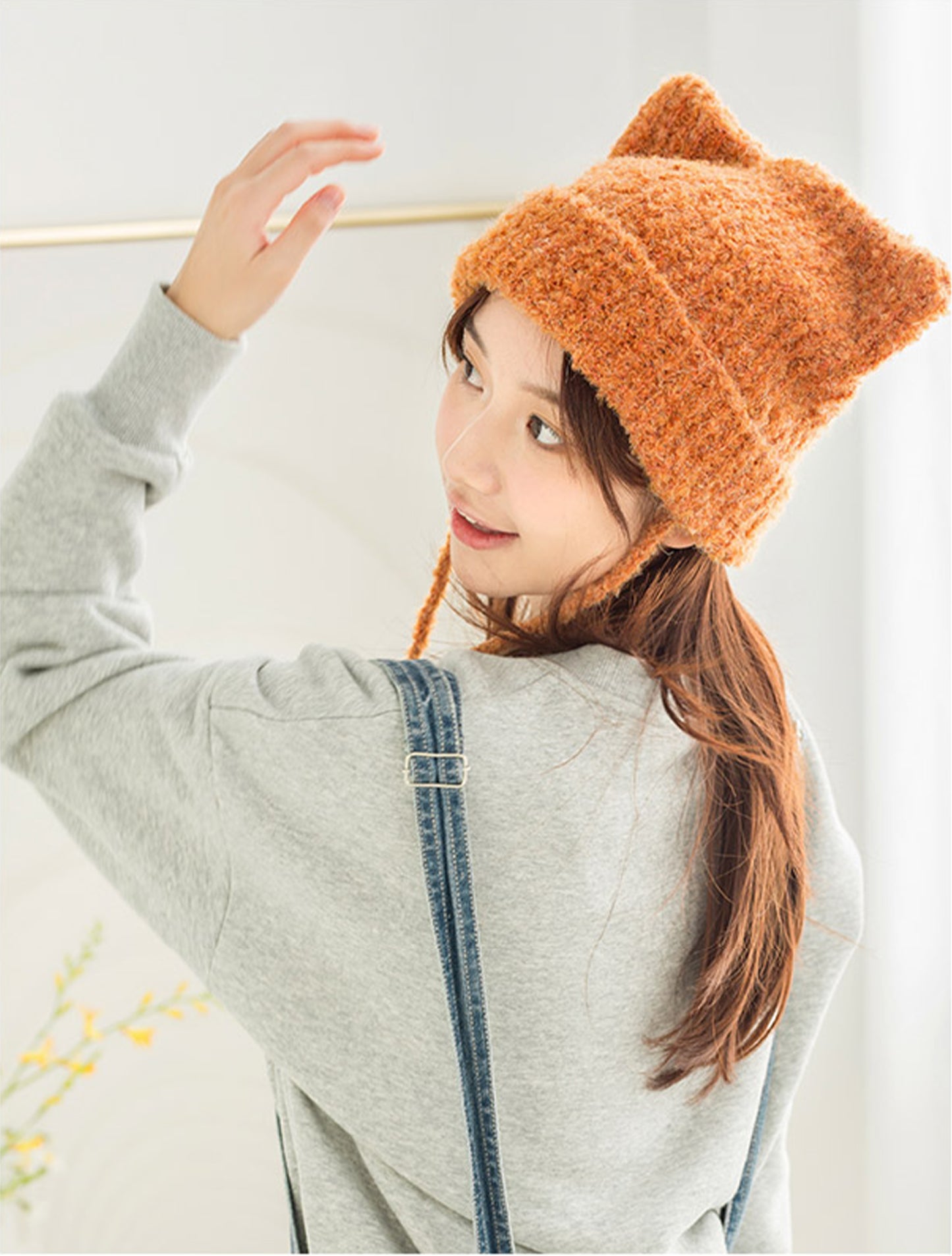 Fluffy Kitty Hat Crochet Pattern