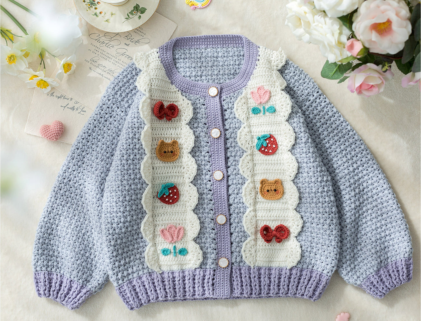 Fuxin Cardigan Crochet Pattern