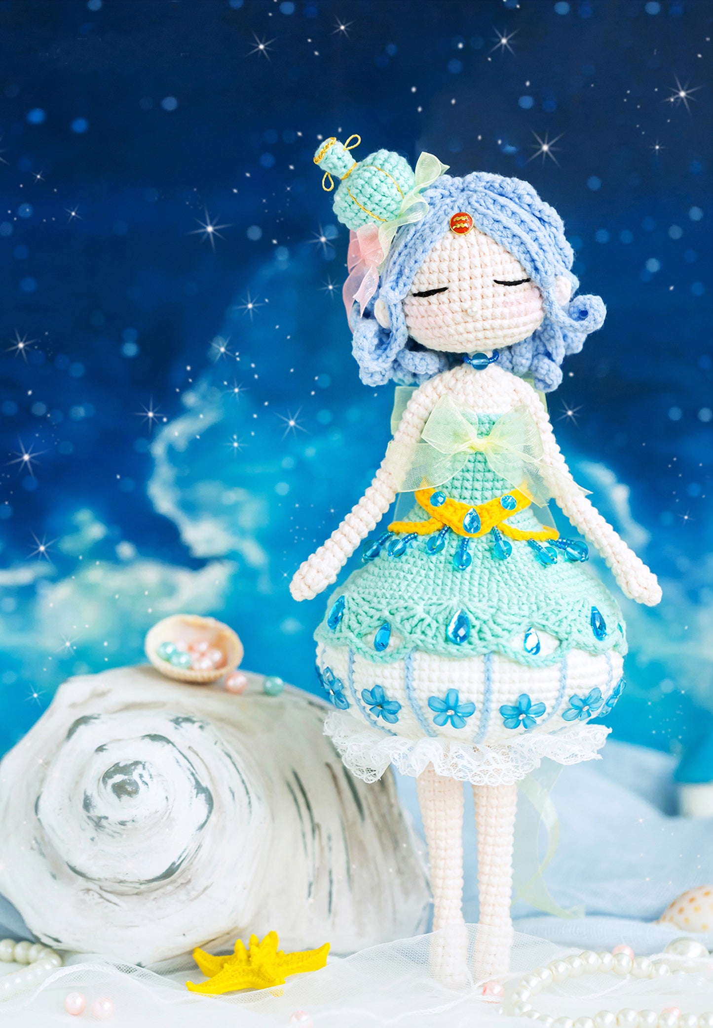 Aquarius Doll Crochet Pattern