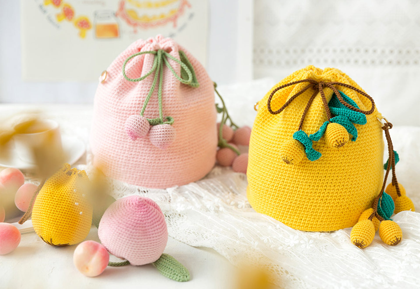 Fresh Fruit Moments Crochet Kit