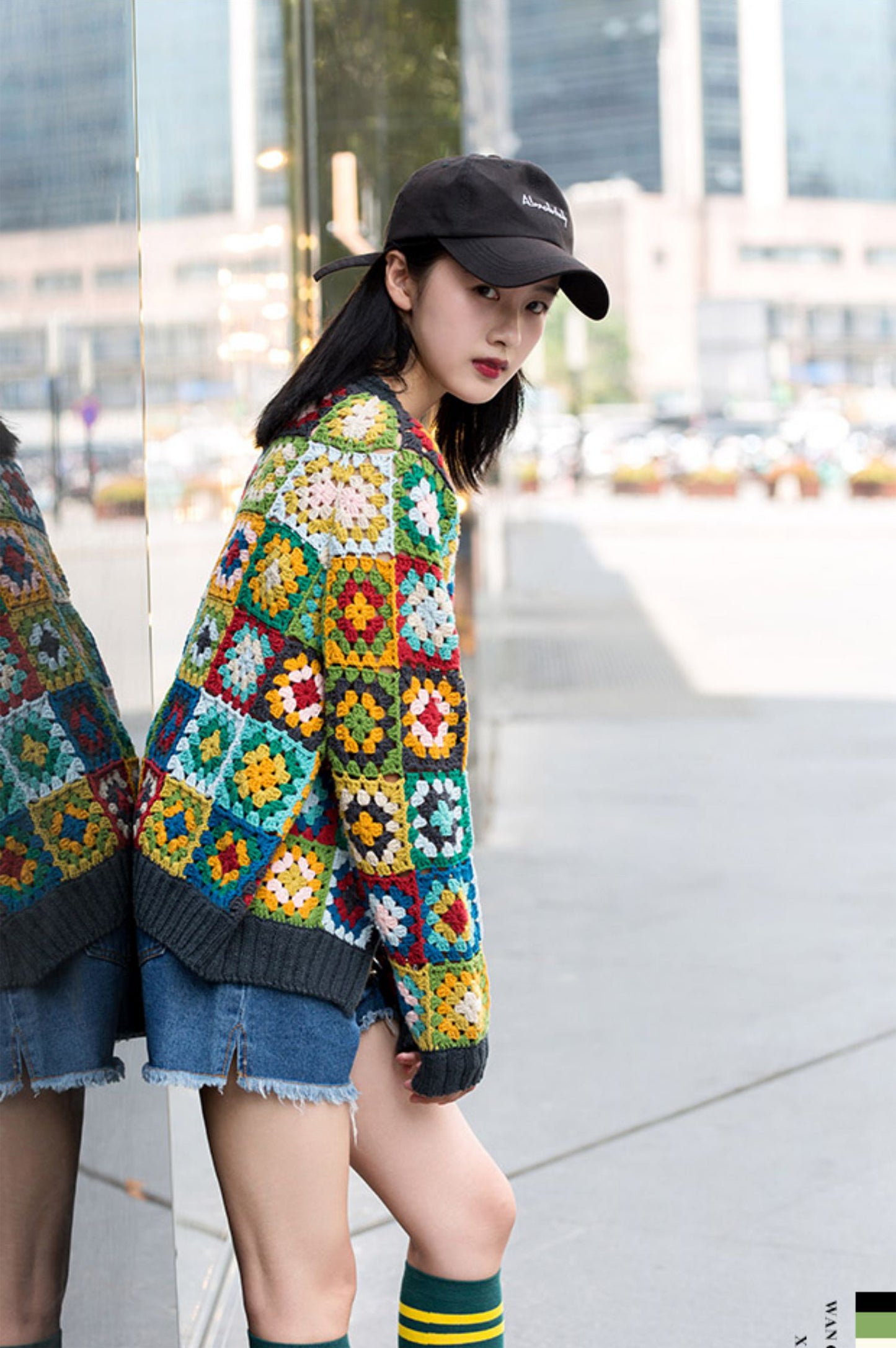 Granny Square Jacket Crochet Pattern