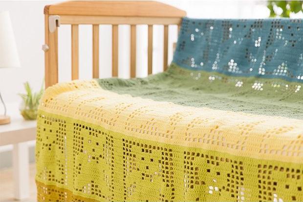 Baby Bear Blanket Crochet Kit