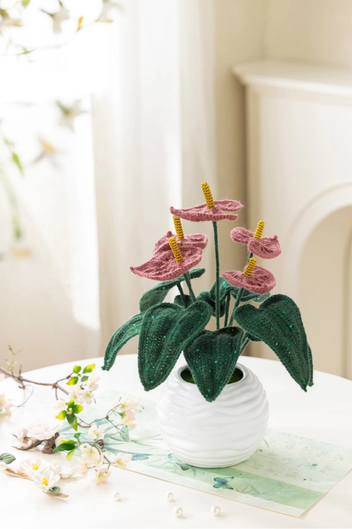 Fortune Anew Anthurium Crochet Pattern