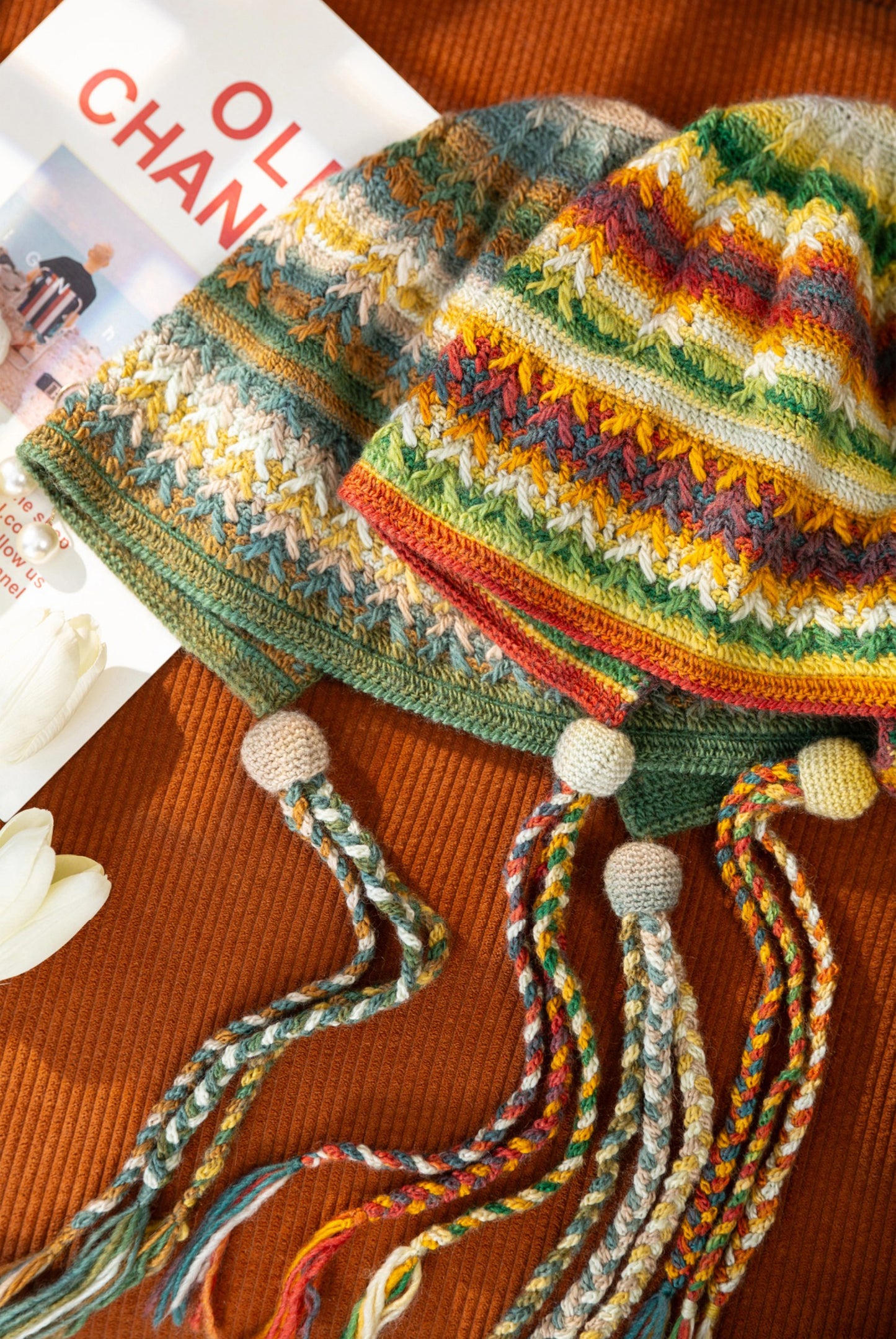 Celestial Swirl Beanie Crochet Pattern