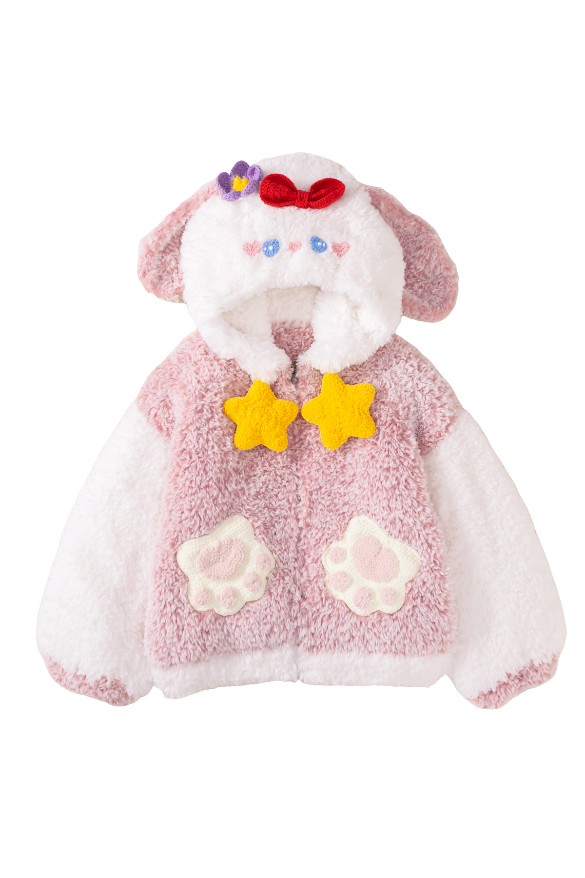 Family Fluff Coat Crochet Kit