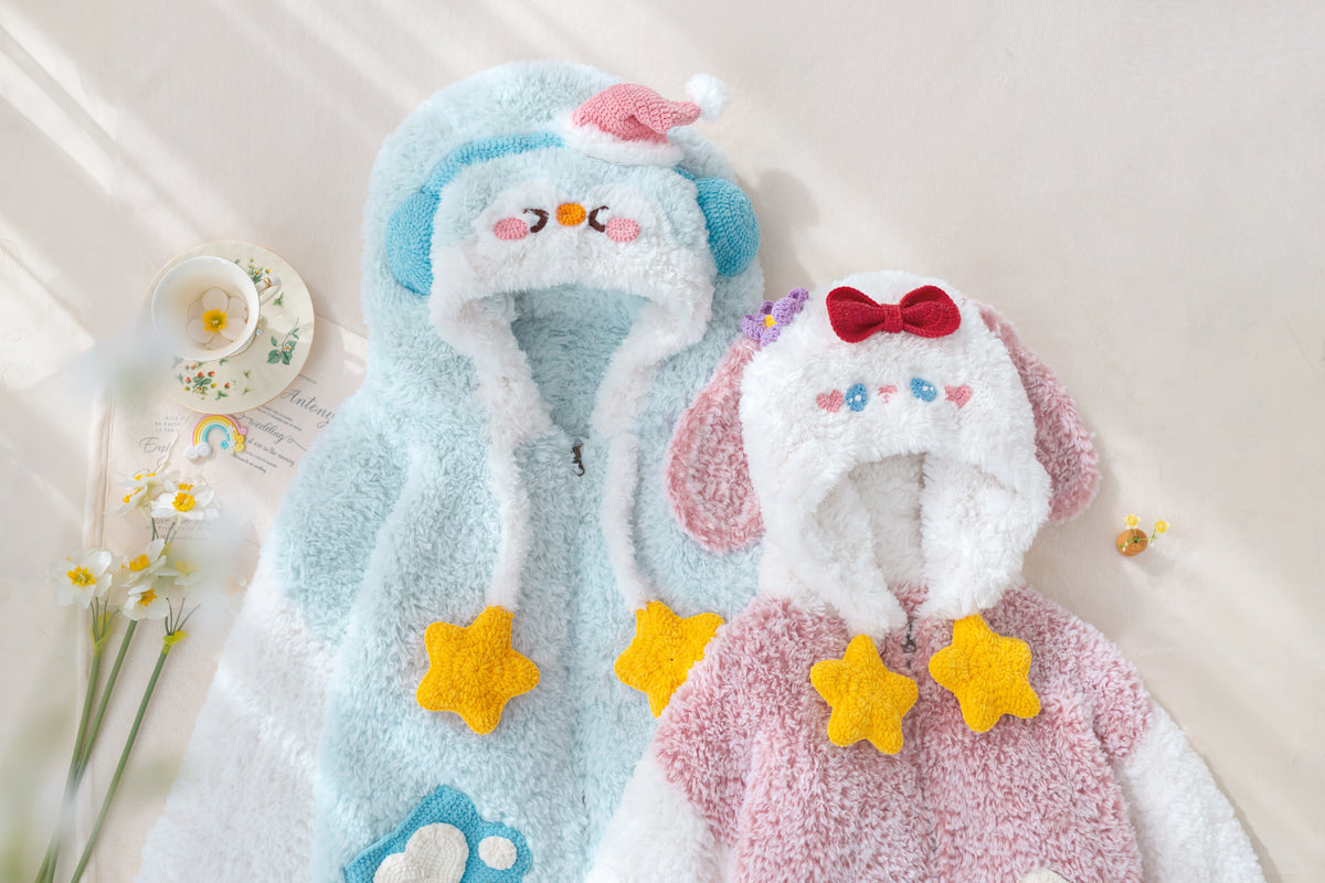 Family Fluff Coat Crochet Kit